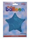 بالون هيليوم من كالي دي سكوب علي شكل نجمة سادة للحفلات،بيبي بلو