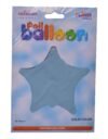 بالون هيليوم من كالي دي سكوب علي شكل نجمة سادة للحفلات، بيبي بلو
