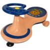 Kids Plasma Car with 3 Wheels, Sound Effects (navy blue)