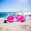 Toy_Toys Sea Goggles for Boys and Girls, Swimming Goggles, Leakproof, Anti Fog, UV Protection, Pink, Fashion, One Size