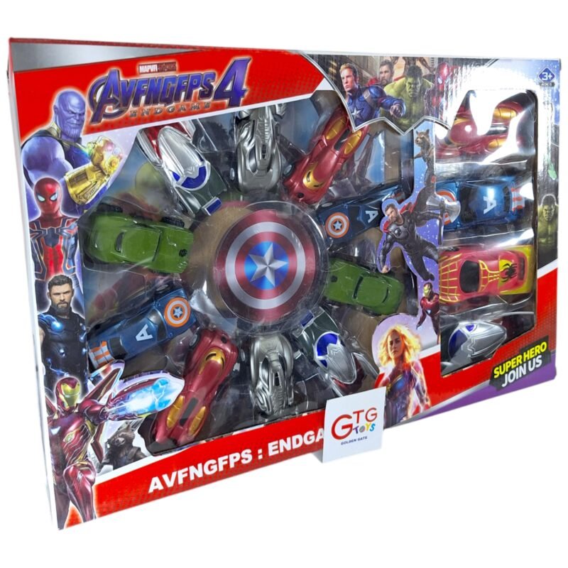 ⁦GTGTOYS Die-Cast Model Car Set, 15 Pieces, Multicolour⁩ - الصورة ⁦3⁩