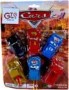 Cartoon Character Die-cast Model Cars, Set of 6