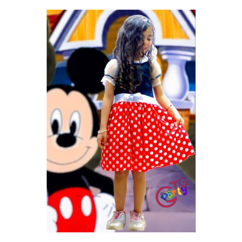 ⁦لبس تنكري شخصية ميني ماوس - Minnie Mouse  Costume Dress⁩ - الصورة ⁦2⁩