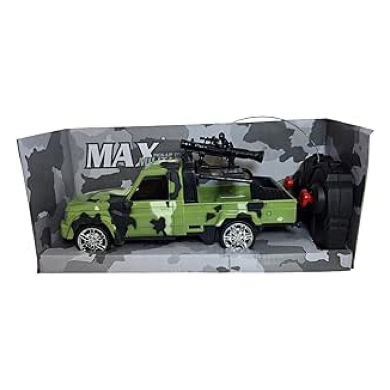 ⁦GTGTOYS Remote Control Military Vehicle, Green⁩ - الصورة ⁦4⁩