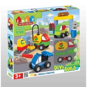 Police department (with electric alarm light include 3AG3) Blocks 130 pcs