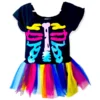 ⁦لبس تنكري هالوين  - SKELTON DRESS FOR GIRL   Costume⁩ - الصورة ⁦2⁩