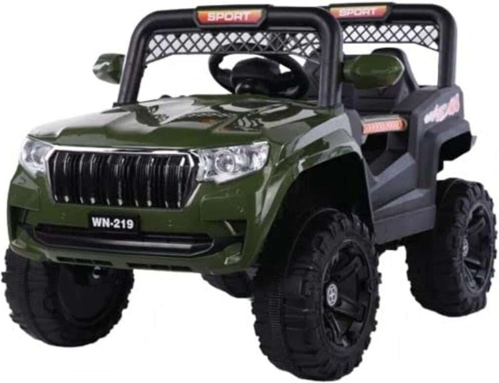 ⁦Ride-on Car with Rechargeable Battery for Kids (GREEN) MODEL Y-MB2313-G⁩ - الصورة ⁦2⁩