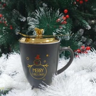 مج كريسماس بغطاء و معلقه