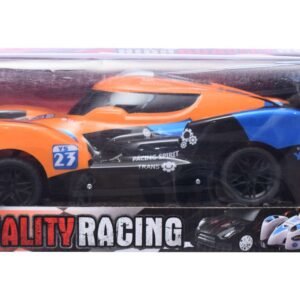 سيارة سباق RC  مزودة بجهازتحكم عن بعد 1:12 - برتقالي