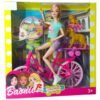 ⁦Barbie doll with her bike in its distinctive shape⁩ - الصورة ⁦2⁩