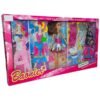 ⁦Beautiful Barbie doll with many dresses and accessories⁩ - الصورة ⁦2⁩
