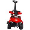 ⁦Remote Control Musical Car for Kids (red)⁩ - الصورة ⁦3⁩