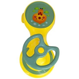 Kids Plasma Car with 3 Wheels, Sound Effects (yellow)