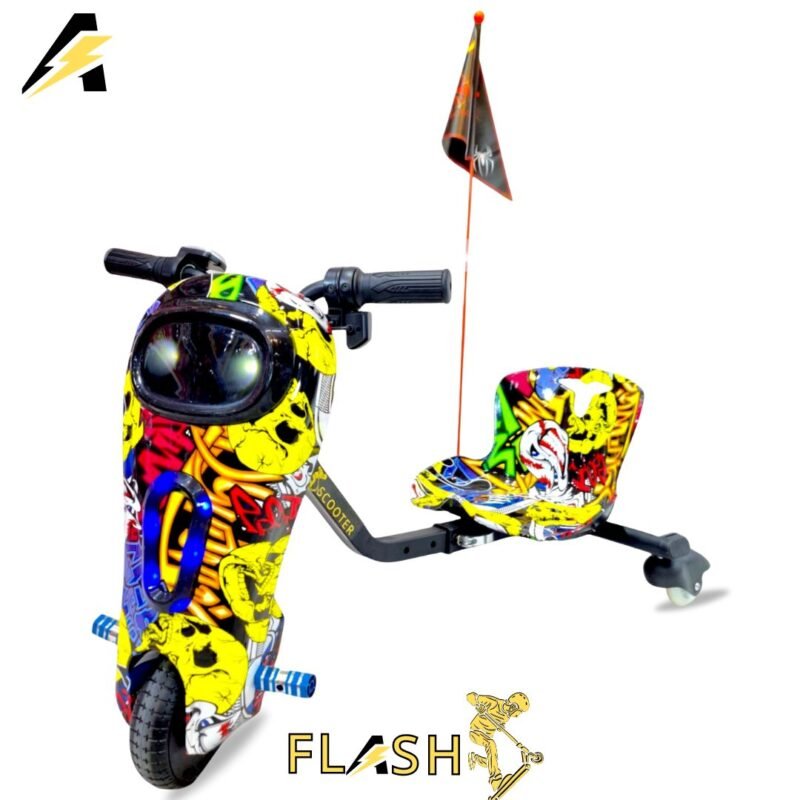 ⁦Drifting Scooter 3 Wheel Electric Scooter  Speed Up to 15KM/h - DP-M08⁩ - الصورة ⁦6⁩
