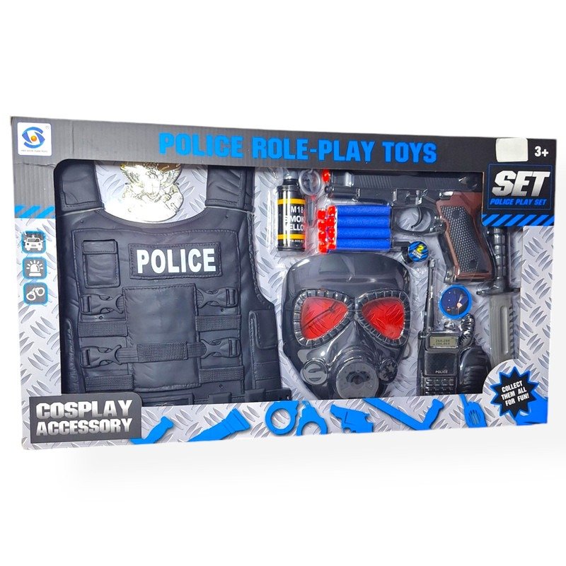 20240928-175530-1.jpg Police Officer Dress Up Set for Boys - الصورة 1