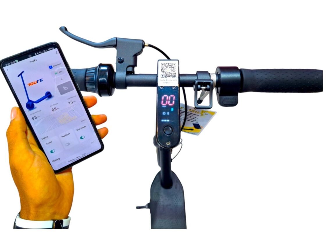 ⁦Electric Scooter Smart 10 inchs Maximum Speed 35 KM/H - QR Code⁩ - الصورة ⁦9⁩