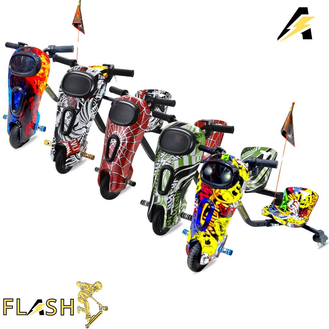 31 Drifting Scooter 3 Wheel Electric Scooter Speed Up to 15KM/h - DP-M08 - الصورة 1