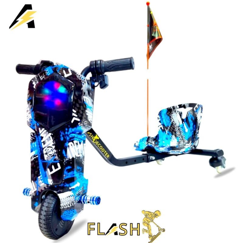 ⁦Drifting Scooter 3 Wheel Electric Scooter  Speed Up to 15KM/h⁩ - الصورة ⁦6⁩