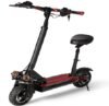 Flash Electric Scooter for Youth and Adults with Seat, Foldable, Large Size