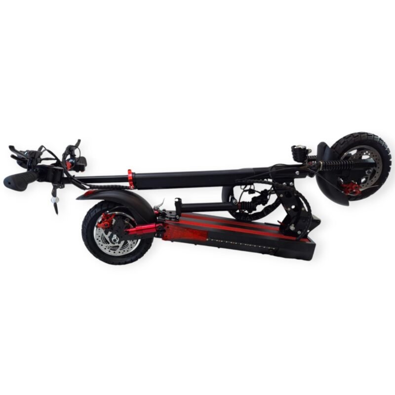 ⁦Flash Electric Scooter for Youth and Adults with Seat, Foldable, Large Size⁩ - الصورة ⁦7⁩
