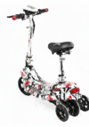 ⁦Flash Electric Kids Scooter with Adjustable Seat and Support, Weight Capacity 65 kg⁩ - الصورة ⁦5⁩