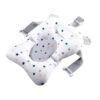 ⁦Glenmore Baby Bath Support, 0-12 Months Infant Bathtub Cushion, Soft Foam Mat for Newborn Baths Tubs, Breathable, Adjustable, Anti-Slip, Comfortable, Unisex, Grey, 32x41x8 cm, 2.5 kg⁩ - الصورة ⁦4⁩