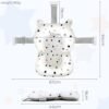 ⁦Glenmore Baby Bath Support, 0-12 Months Infant Bathtub Cushion, Soft Foam Mat for Newborn Baths Tubs, Breathable, Adjustable, Anti-Slip, Comfortable, Unisex, Grey, 32x41x8 cm, 2.5 kg⁩ - الصورة ⁦2⁩