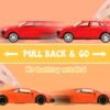⁦Hooqict Metal Die Cast Toy Cars Set of 5, Openable Doors Pull Back Cars for Kids Boys Age 3 4 5 6 7 8, Race Car Party Favors Mini Toy Cars for Pinata Stuffers, Goodie Bag Stuffers, Birthday Gifts⁩ - الصورة ⁦10⁩
