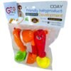 ⁦GTG Toys Baby Rattles Set, 3 Pieces⁩ - الصورة ⁦3⁩