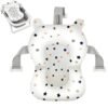 ⁦Glenmore Baby Bath Support, 0-12 Months Infant Bathtub Cushion, Soft Foam Mat for Newborn Baths Tubs, Breathable, Adjustable, Anti-Slip, Comfortable, Unisex, Grey, 32x41x8 cm, 2.5 kg⁩ - الصورة ⁦6⁩