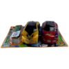 ⁦Die-Cast Model Cars, Yellow and Red, Set of 2⁩ - الصورة ⁦4⁩