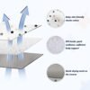 ⁦Glenmore Baby Bath Support, 0-12 Months Infant Bathtub Cushion, Soft Foam Mat for Newborn Baths Tubs, Breathable, Adjustable, Anti-Slip, Comfortable, Unisex, Grey, 32x41x8 cm, 2.5 kg⁩ - الصورة ⁦7⁩