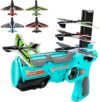 ⁦PIERCELL ENTERPRISE Piercell Airplane Launcher Gun Toy, Foam Glider Catapult Plane Toy for Kids, Throwing Foam Plane One-Click Ejection Airplane Shooting Games Flying Toys Guns & Darts. (Multicolor)⁩ - الصورة ⁦4⁩
