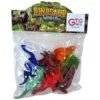 ⁦GTG TOYS Dinosaur Toy Set, 6 Pieces⁩ - الصورة ⁦2⁩