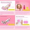 ⁦DAYONG Beautiful Kids Dream Portable Makeup Toys Set Dream Portable Makeup Toys For Kids (4 Layer Hi boy toys, girl toys, birthday gift, Christmas gift, growth, fun, for kids.⁩ - الصورة ⁦10⁩
