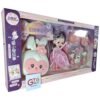 ⁦Girls Doll Set with Accessories, Handbag and Rabbit by gtgtoys⁩ - الصورة ⁦5⁩
