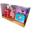 ⁦Girls Fashion Doll Set with Styling Accessories, Handbag by gtgtoys⁩ - الصورة ⁦6⁩