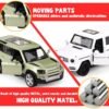 ⁦Hooqict Metal Die Cast Toy Cars Set of 5, Openable Doors Pull Back Cars for Kids Boys Age 3 4 5 6 7 8, Race Car Party Favors Mini Toy Cars for Pinata Stuffers, Goodie Bag Stuffers, Birthday Gifts⁩ - الصورة ⁦9⁩