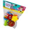 ⁦Baby Rattles Set, 6 Pieces, GTG Toys⁩ - الصورة ⁦5⁩