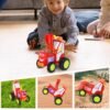 ⁦Neragron Remote Control Car, Crazy Jumping Dancing Car Toy, Double Sided RC Trucks with Headlights and Music, Wireless Remote Control Rocking Car for Kids Birthday Gift⁩ - الصورة ⁦2⁩