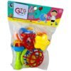⁦Baby Rattles Set, 6 Pieces, GTG Toys⁩ - الصورة ⁦4⁩