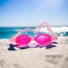 ⁦Toy_Toys Sea Goggles for Boys and Girls, Swimming Goggles, Leakproof, Anti Fog, UV Protection, Pink, Fashion, One Size⁩ - الصورة ⁦13⁩