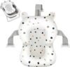 ⁦Glenmore Baby Bath Support, 0-12 Months Infant Bathtub Cushion, Soft Foam Mat for Newborn Baths Tubs, Breathable, Adjustable, Anti-Slip, Comfortable, Unisex, Grey, 32x41x8 cm, 2.5 kg⁩ - الصورة ⁦18⁩