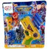⁦GTG Toys Cartoon Character Toy Gun Set⁩ - الصورة ⁦2⁩
