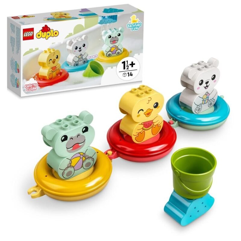 ⁦Mermaid Bath Toys for Toddlers Kids Girls - Princess Wind Up Tail Flap Floating Water Bathtub Toys, Swimming Pool Bathing Time Fun (4 Pack)⁩ - الصورة ⁦10⁩