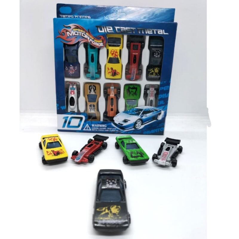 ⁦Hooqict Metal Die Cast Toy Cars Set of 5, Openable Doors Pull Back Cars for Kids Boys Age 3 4 5 6 7 8, Race Car Party Favors Mini Toy Cars for Pinata Stuffers, Goodie Bag Stuffers, Birthday Gifts⁩ - الصورة ⁦8⁩