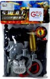 GTG Toys Toy Gun and Handcuffs Set for Kids