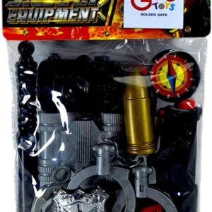 GTG Toys Toy Gun and Handcuffs Set for Kids
