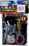 ⁦GTG Toys Toy Gun and Handcuffs Set for Kids⁩ - الصورة ⁦11⁩