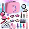 ⁦GTG TOYS Kids Pretend Play Makeup Set for Girls, Safe Face Makeup Toys⁩ - الصورة ⁦2⁩